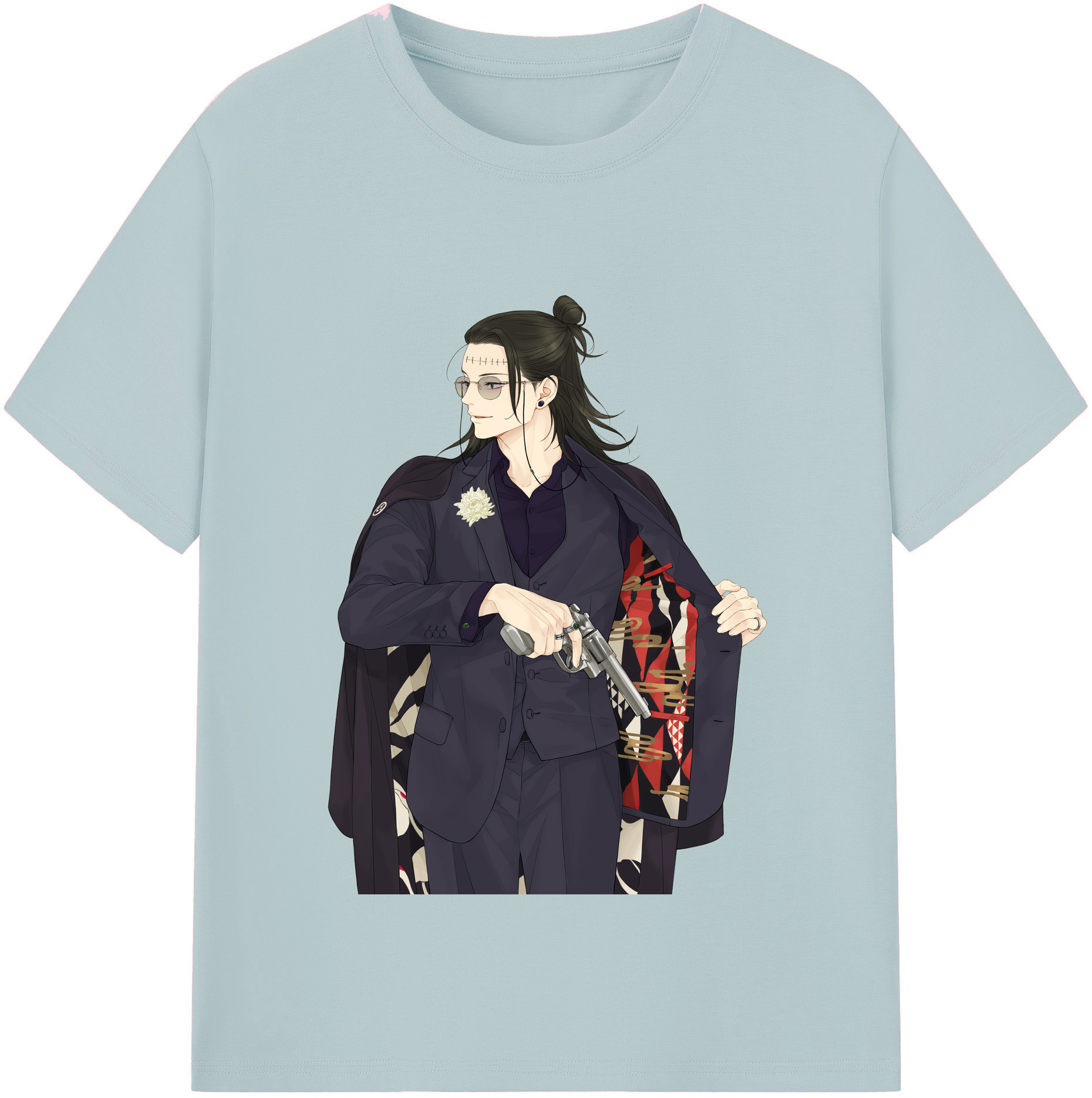 （画像用） 呪術廻戦 Jujutsu Kaisen 綿100％半袖Tシャツ（フロントプリント）